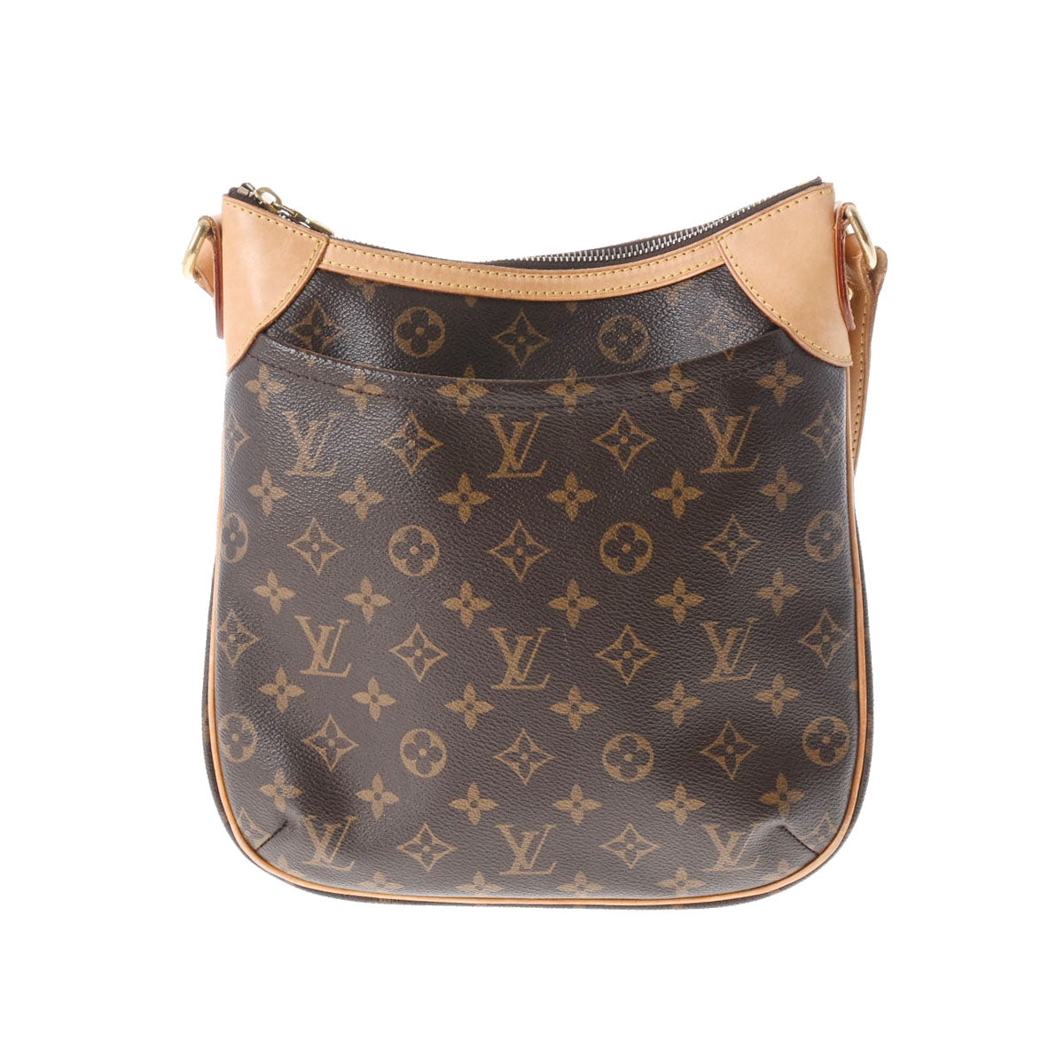 LOUIS VUITTON ルイヴィトン モノグラム オデオンPM ブラウン M56390 ユニセックス モノグラムキャンバス ショルダーバッグ Bランク 中古 