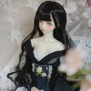 BJD 1/3 1/4  1/6人形 ドール用ウィッグ カツラ 耐熱 ハンドメイドzxww-32