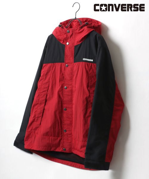 【Lazar】CONVERSE/コンバース Mountain Parka/撥水 マウンテンパーカー/アノラック/ナイロンジャケット レディース メンズ