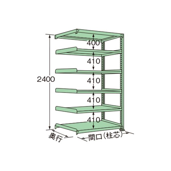 扶桑金属工業 中量ラック ML2418M