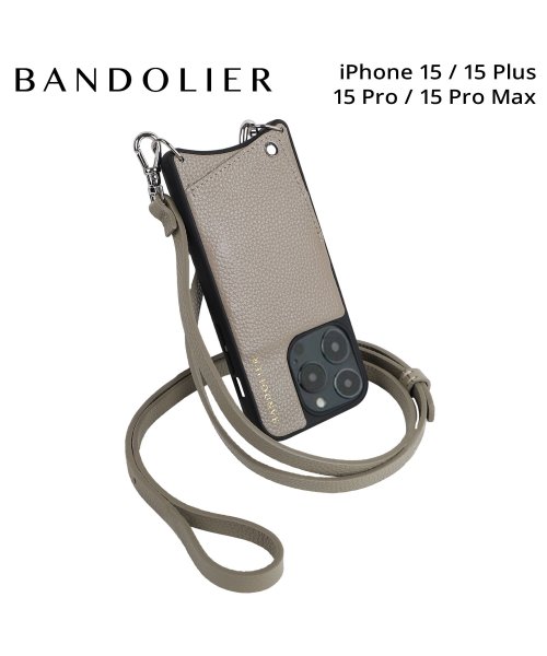 BANDOLIER バンドリヤー iPhone15 15Pro iPhone 15 Pro Max iPhone 15 Plus スマホケース スマホショルダ