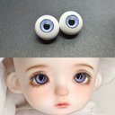 【12mm14mm16mm18mm】 ドールアイ ハンドメイドドール bjd 目 サイズ12/6 オビツ11アイ-4450