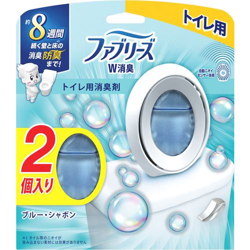 P&G ファブリーズW消臭トイレ用ブルシャボン6.3ML 2P