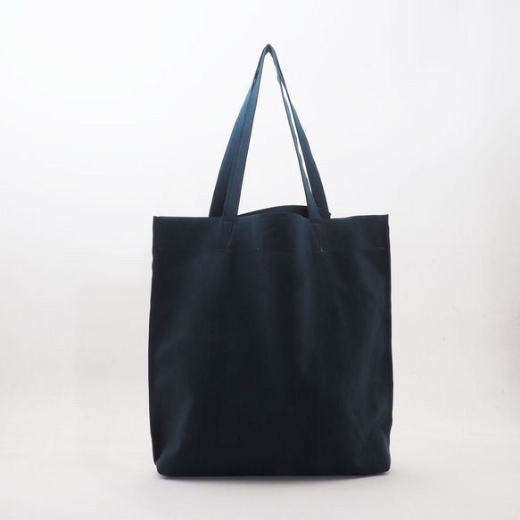 ＜即納＞double handle tote（Dグリーン/レンガ）/人工皮革/ユニセックス/T073