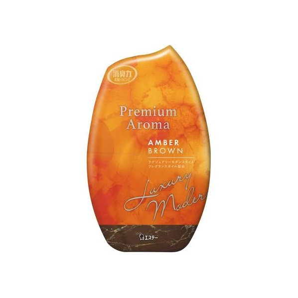 エステー お部屋の消臭力 Premium Aroma アンバーブラウン 400mL FC511NX