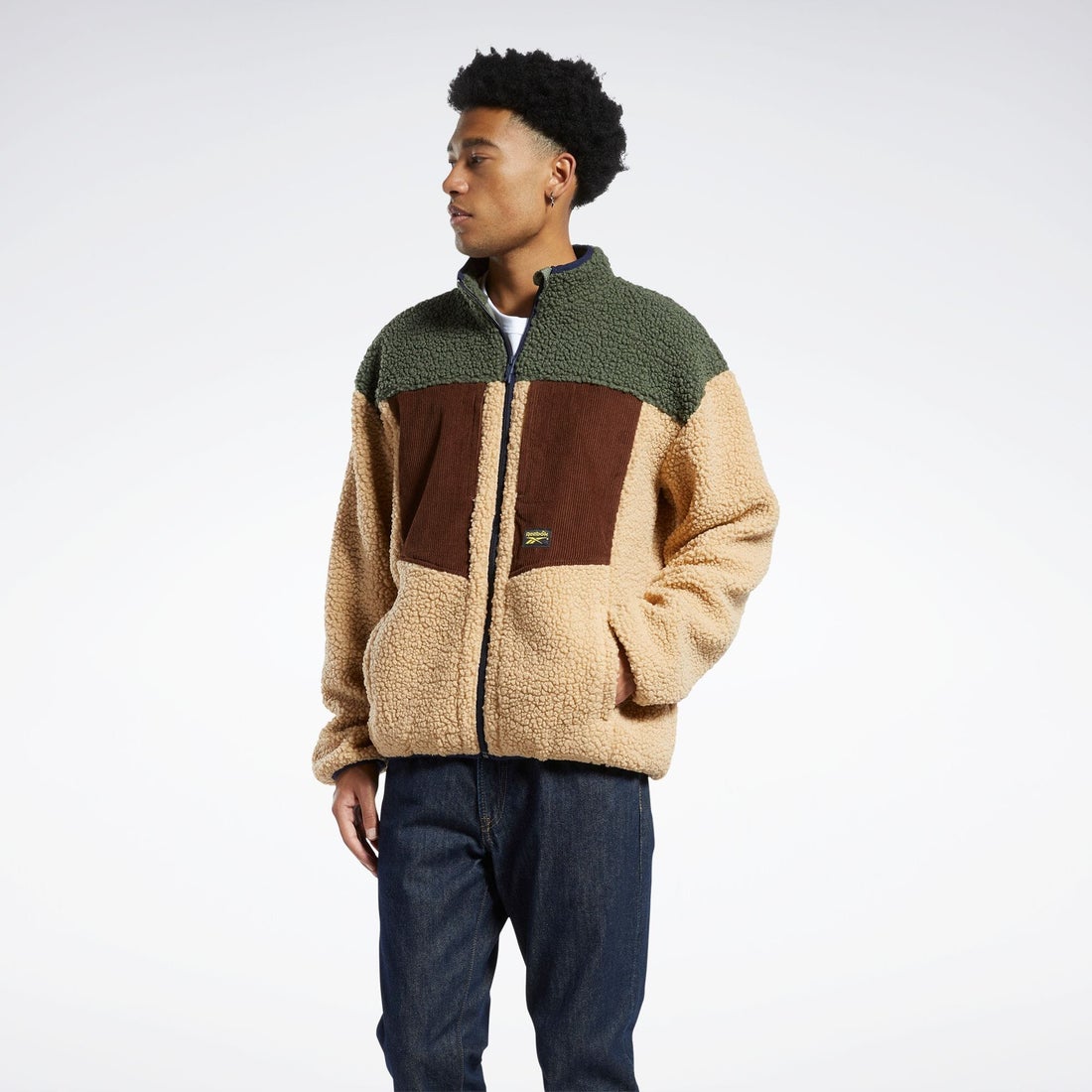 Reebok/コード シェルパ ジャケット / CL CORD SHERPA JACKET