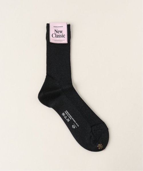 【MARCOMONDE】glitterribbed socks