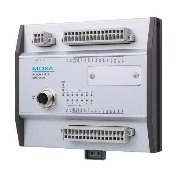 アイ・ビー・エス・ジャパン MOXA IOLOGIK E1510ーM12ーT 1個 168-5422（直送品）