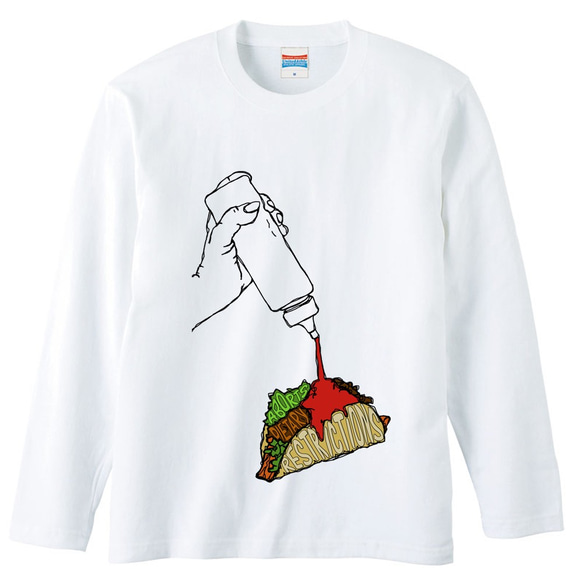 [ロングスリーブTシャツ] It aborts dietary restrictions