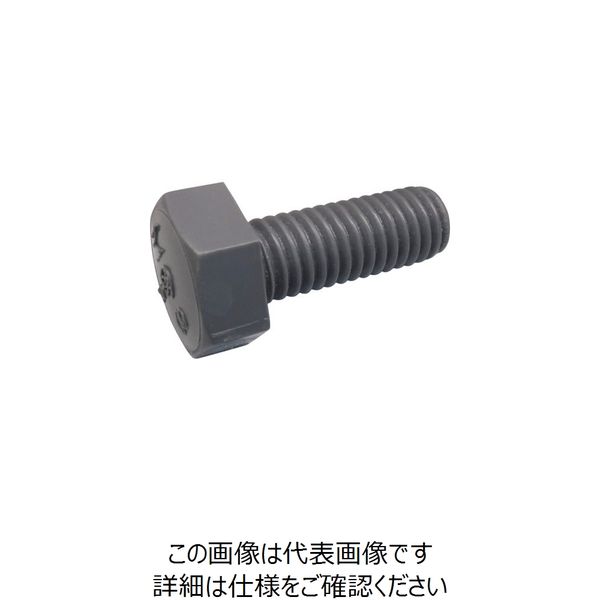 コノエ 六角ボルト 全ねじ PVC M8×55 BT-PVC-F-855 1セット(100本) 255-5741（直送品）