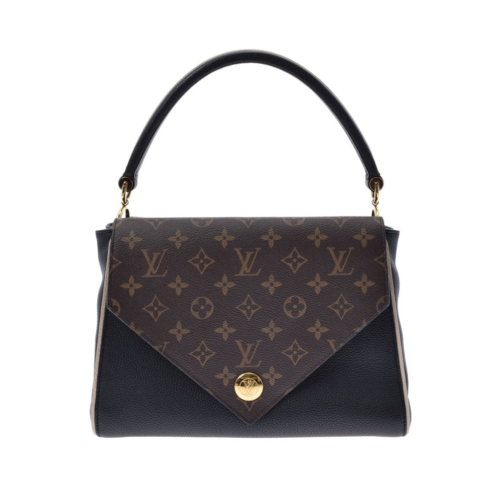 LOUIS VUITTON ルイヴィトン モノグラム ドゥブル V M54439 レディース モノグラムキャンバス ハンドバッグ Aランク 中古 