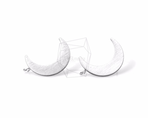 ERG-543-MR【2個入り】クレセントムーンピアス,Crescent Moon Post Earring