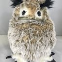 フクロウバッグ（ガマ口、11cm）