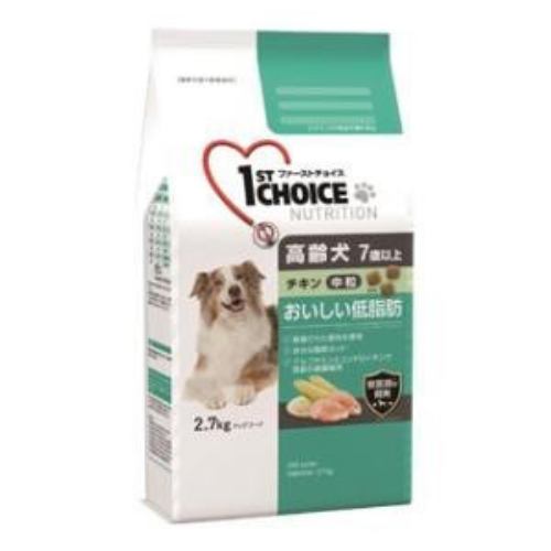 アース・ペット ファーストチョイス 高齢犬(7歳以上)中粒 チキン 2.7kg