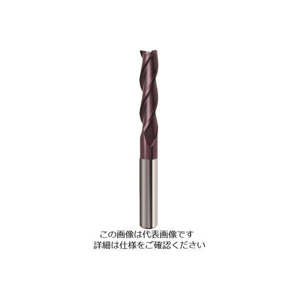 グーリング 3枚刃エンドミル Power mill ロングFIREコート 14mm 19984 14.000 182-0405（直送品）