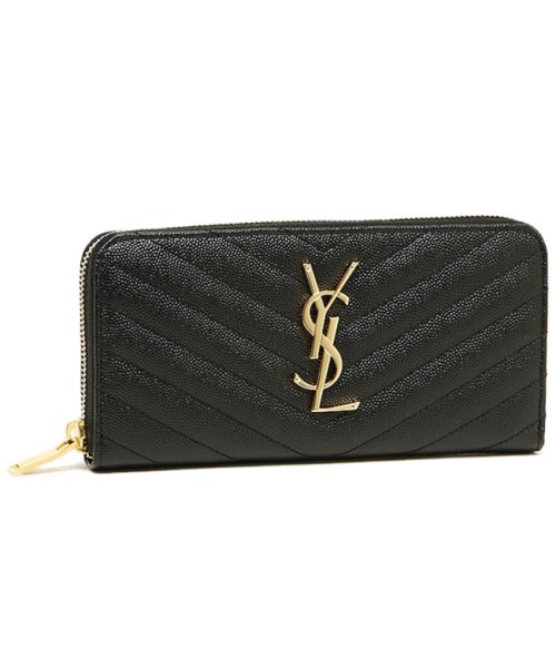 サンローランパリ 財布 SAINT LAURENT PARIS 358094 BOW01 1000 MONOGRAMME YSL ZIP AROUND 長財布