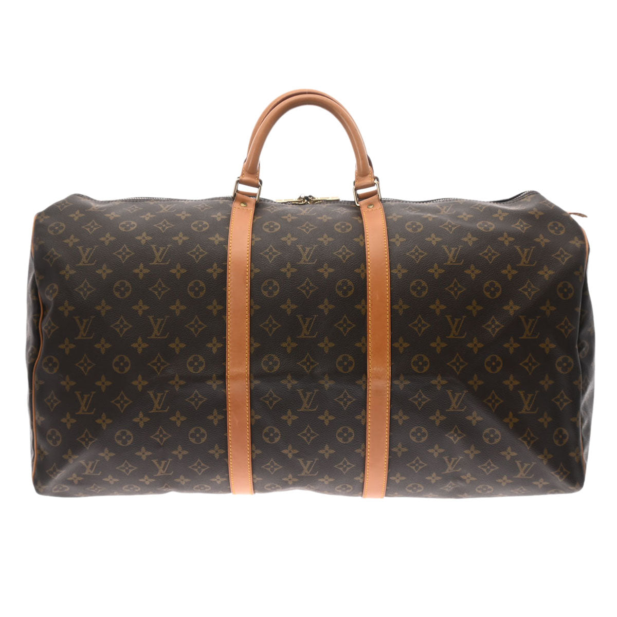 LOUIS VUITTON ルイヴィトン モノグラム キーポル 60 ブラウン M41422 ユニセックス モノグラムキャンバス ボストンバッグ Bランク 中古 