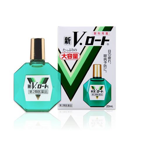 【第2類医薬品】 ロート製薬 新V・ロート (大容量) (20mL)