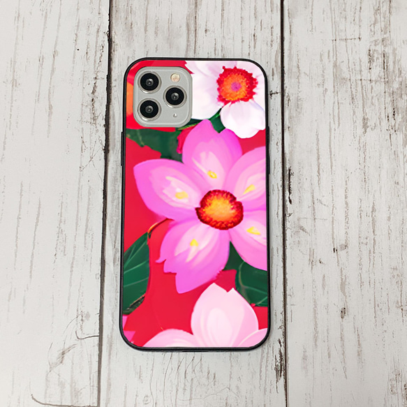 iphonecase4-3_17 iphone 強化ガラス お花(ic) アイフォン iface ケース