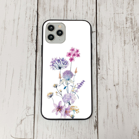 スマホケース21 期間限定 iphone 強化ガラス 一輪の花2S  かわいい アイフォン iface