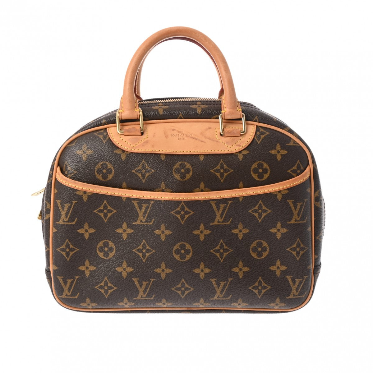 LOUIS VUITTON ルイヴィトン モノグラム トゥルービル ブラウン M42228 レディース モノグラムキャンバス ハンドバッグ Bランク 中古 