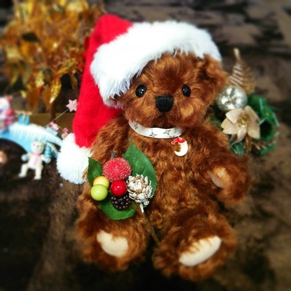 クリスマスポンポンbear