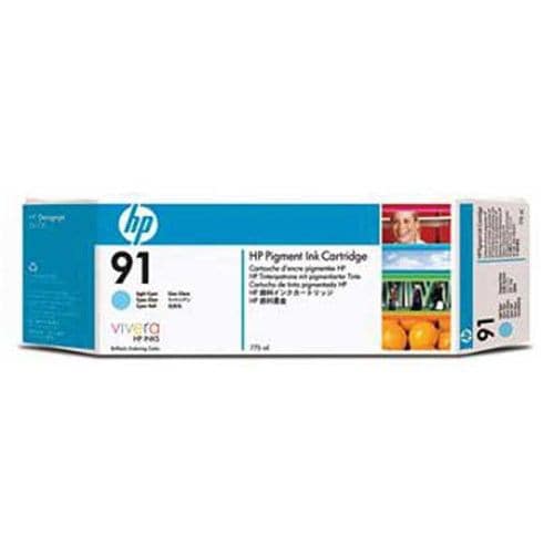 HP(ヒューレットパッカード) C9470A 純正 HP91 インクカートリッジ ライトシアン