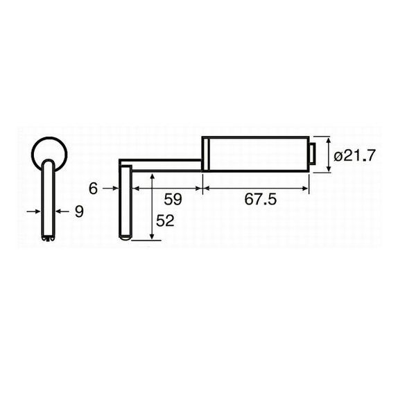 東京精密 ピックアップ(極超深溝測定用) 【EーDTーS07A】 E-DT-S07A 1個（直送品）