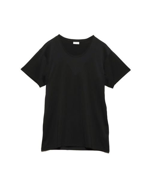 脇汗パッド付インナー Uネック半袖Tシャツ MENS