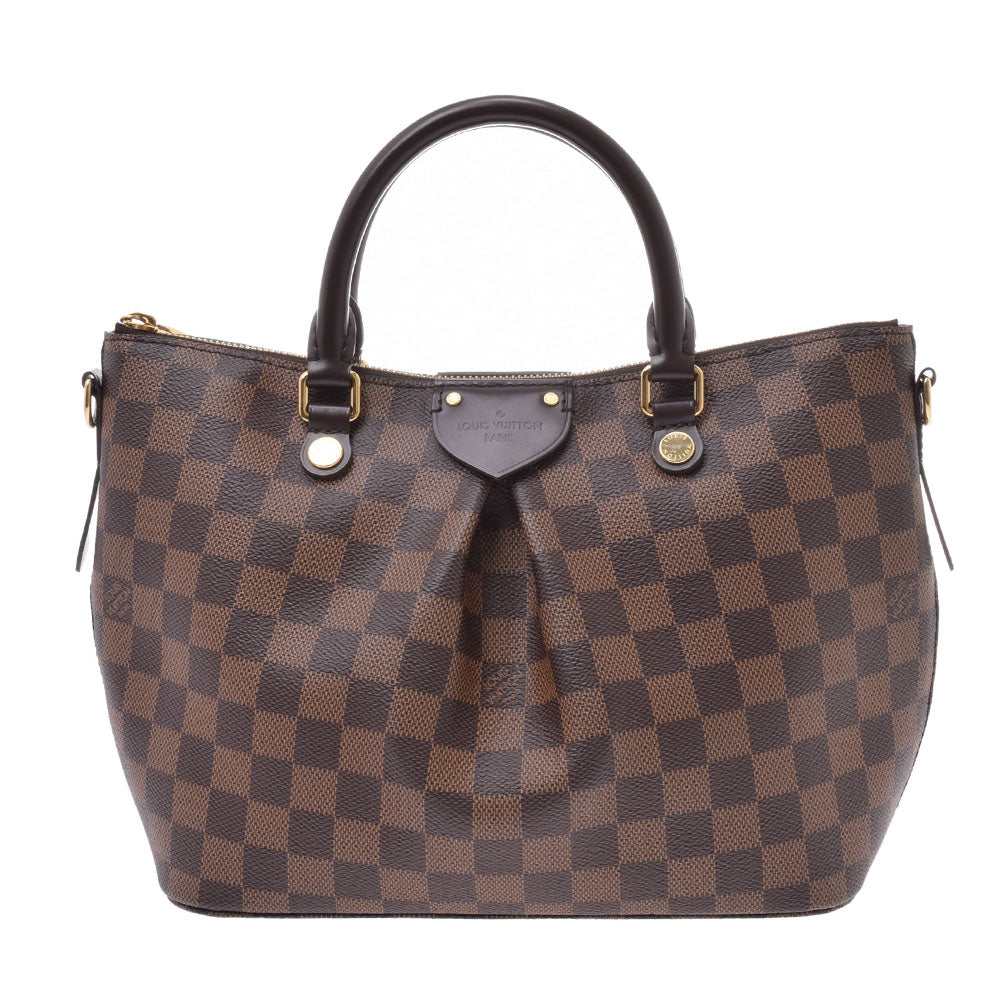 LOUIS VUITTON ルイヴィトンシエナPM  ダミエ ブラウン レディース モノグラムキャンバス 2WAYバッグ N41545  中古