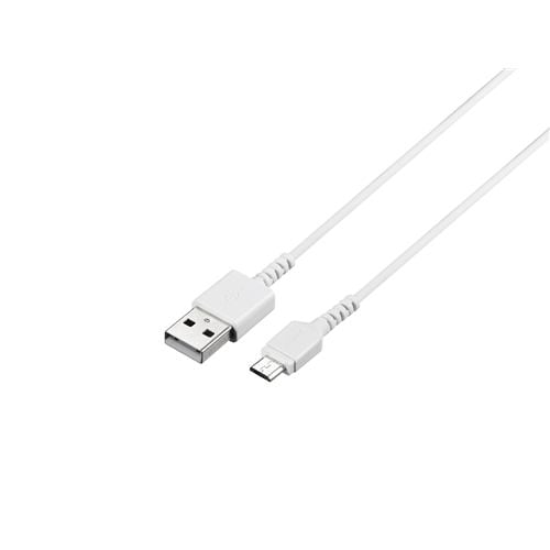 バッファロー BSMPCMB105TWH USB2.0ケーブル(Type-A to microB) ホワイト 0.5m