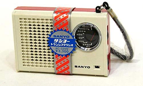 SANYO サンヨー 三洋 6C-339 R-3 チェリー AMトランジスタラジオ【中古品】