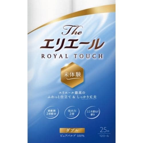 大王製紙 Ｔｈｅエリエール トイレットティシュー １２Ｒ ダブル