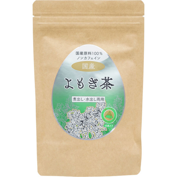 ゼンヤクノー 国産原料100%よもぎ茶(2.5g×15袋)20個セット 5652 1セット(20個)（直送品）