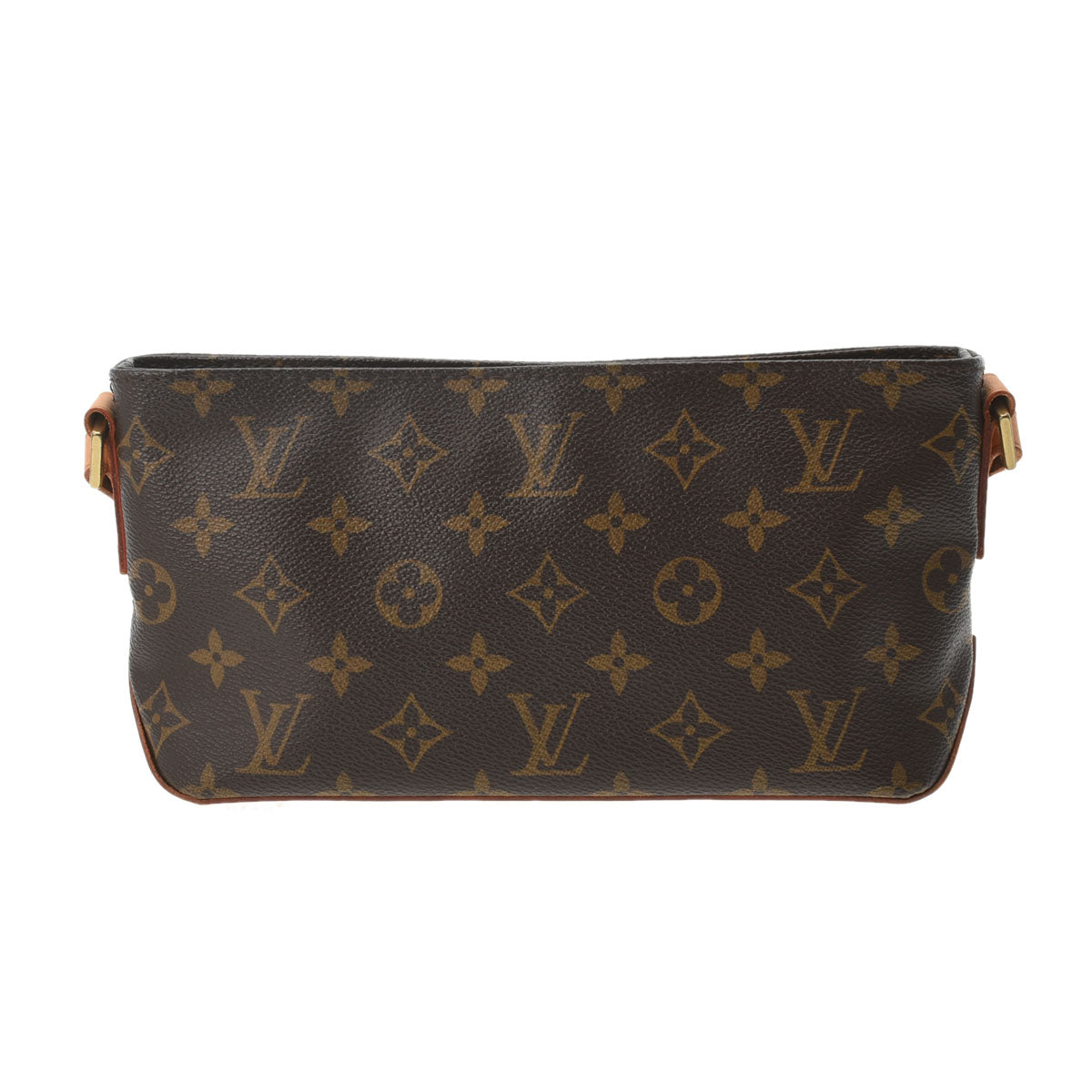 LOUIS VUITTON ルイヴィトン モノグラム トロター  ブラウン M51240 レディース モノグラムキャンバス ショルダーバッグ ABランク 中古 