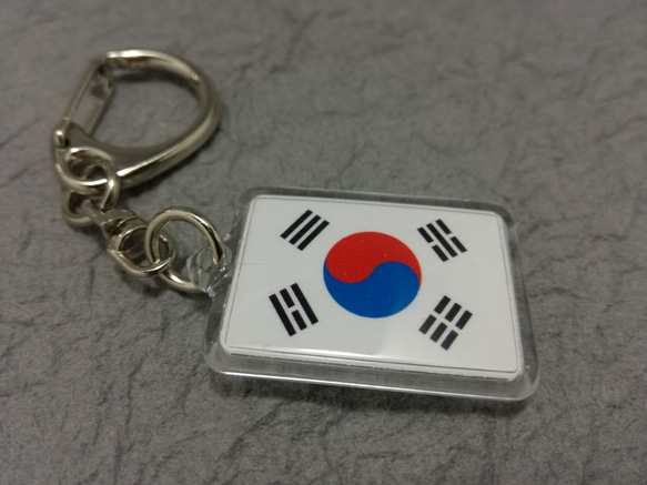 ◆新品◆ 韓国 キーホルダー 国旗 KOREA