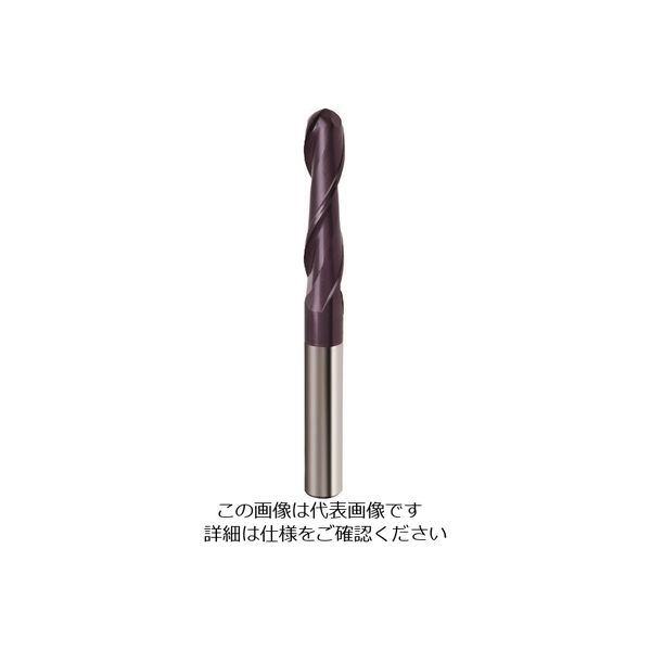 グーリング 2枚刃ボールエンドミル Power line セミロングFIREコート 12mm 19970 12.000 182-3592（直送品）