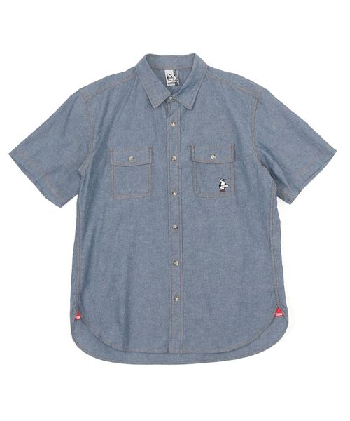 チャムス/Beaver Yarn－Dyed Chambray S/S Shirt