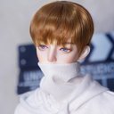 BJD 1/3 1/4  1/6人形 ドール用ウィッグ カツラ 耐熱 ハンドメイドzxww-178