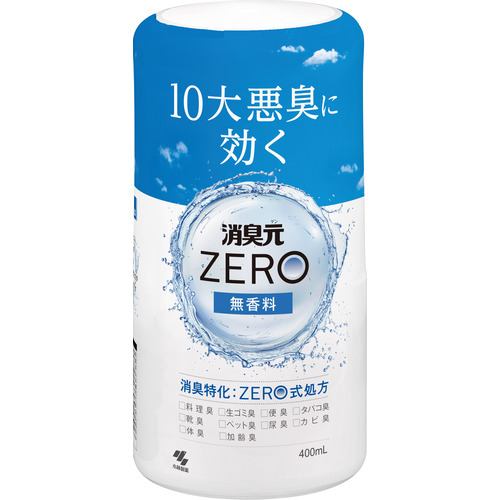 小林製薬 消臭元ＺＥＲＯ無香料 400ml