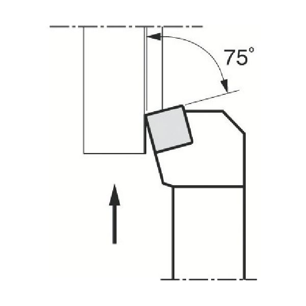 京セラ（KYOCERA） 京セラ 端面加工用ホルダ SPKセラミック CSKN CSKNL2525M15-IK7 1個 545-4433（直送品）