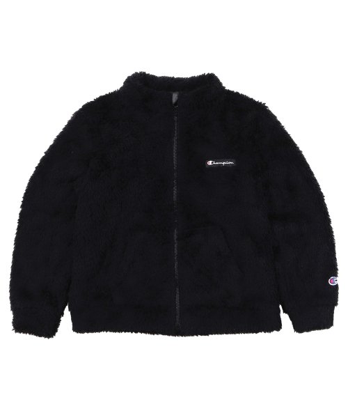 チャンピオン Champion ジャケット フリースジャケット ジップアップ アウター 男の子 女の子 ボア ZIP JACKET ブラック ネイビー バーガ