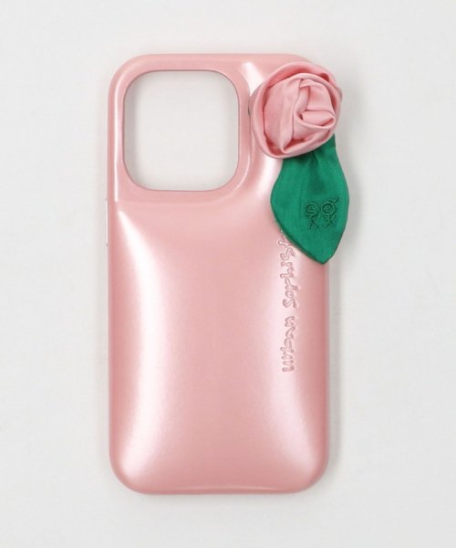 ＜urban sophistication＞THE SOAP CASE ROSE iPhone14Pro