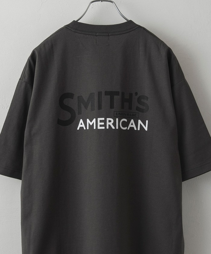 coen/SMITH’S（スミス）別注ロゴプリントTシャツ