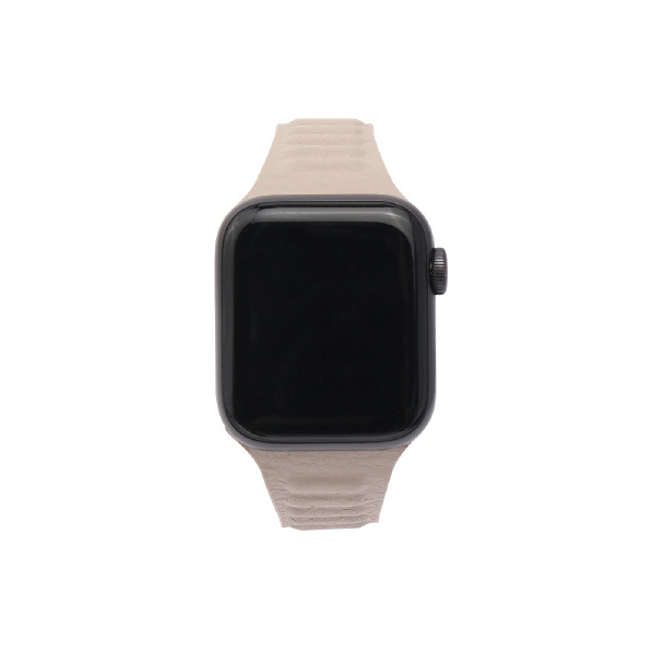 WEARPLANET Apple Watch  49/45/44/42mm用Slim Line マグネットリンクバンド Cream Taupe WP23189AWCR