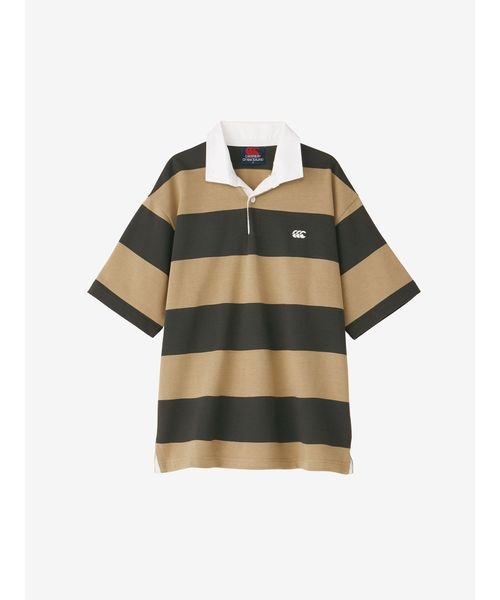 S/S 4INCH STRIPE RUGBY JERSEY(ショートスリーブ4インチストライプラグビージャージ)