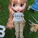 ブライス　リカちゃん　アウトフィット　Ｔシャツ