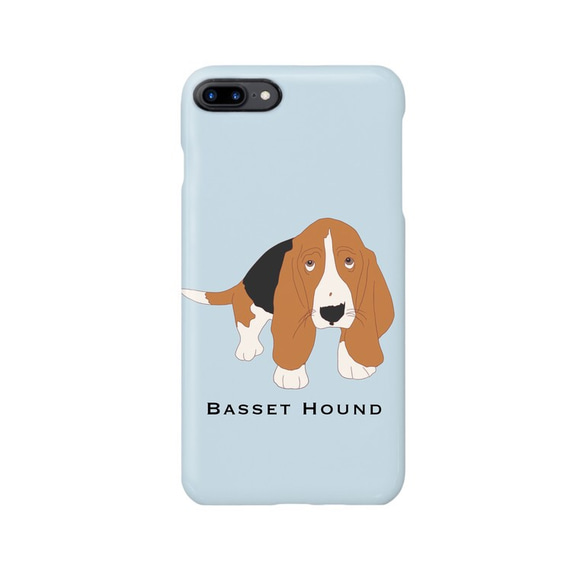 Basset Hound スマートフォンケース