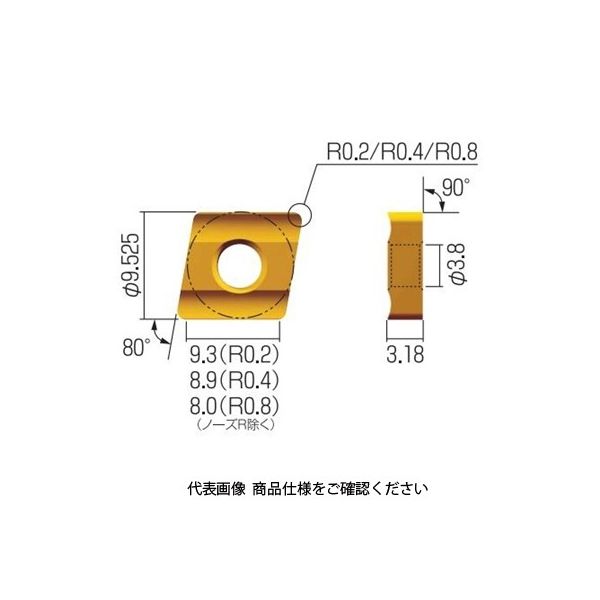 富士元工業 TAチップ C32GUR0.8 2020 NK2020 1セット（12個）（直送品）