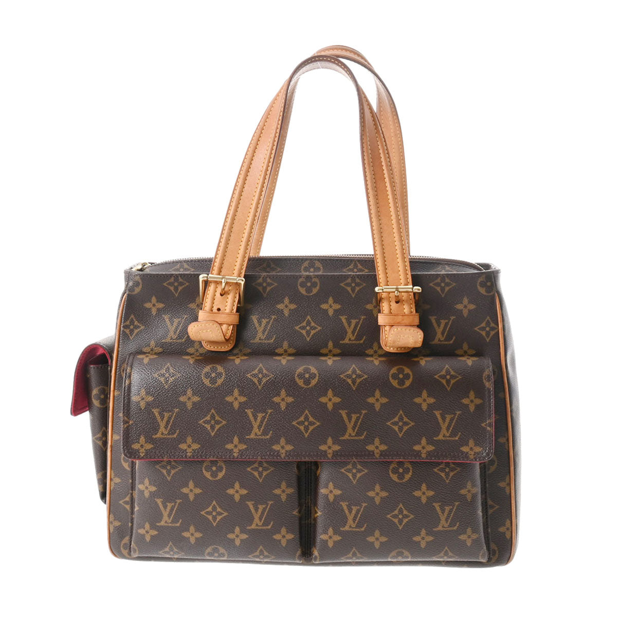 LOUIS VUITTON ルイヴィトン モノグラム ミュルティプリシテ  ブラウン M51162 レディース モノグラムキャンバス ハンドバッグ Bランク 中古 